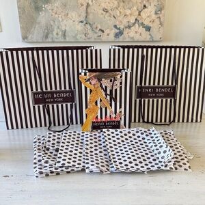 Henri Bendel New York Gift Bag - Shopping Bag Lot of 3